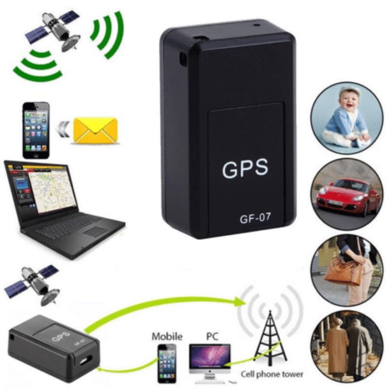 Mini Magnetic GPS Tracker | Real-Time Tracking Device for Kids, Elderly, Vehicles & Valuables