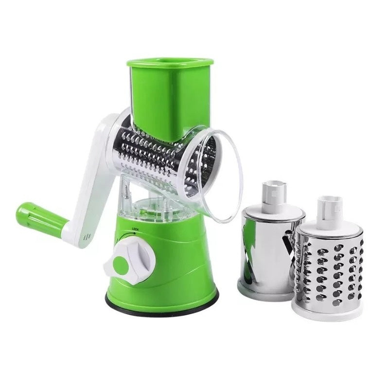 Multi-Functional Tabletop Drum Grater I Manual Vegetable Cutter Slicer & Grater | Chopper
