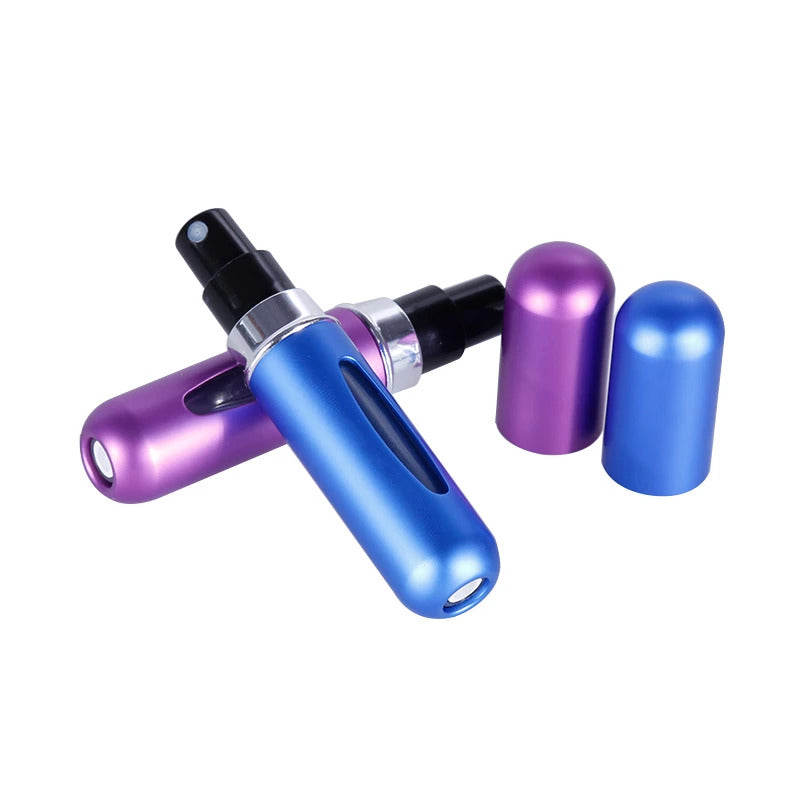 Portable Refillable Mini Perfume Atomizer | Travel-Size Spray Bottle | Random Color | 5ml/8ml