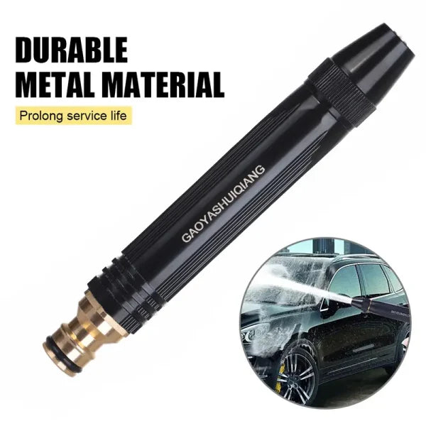 Metal High-Pressure Adjustable Nozzle Water Spray Gun | Durable for Multiple Uses